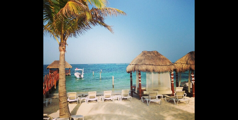 Maude dévoile une photo de ses vacances sur Instagram, le 24 juillet 2014