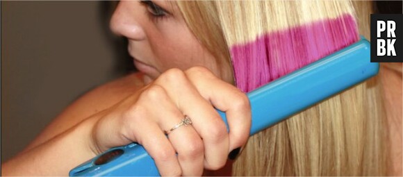 Les chercheurs de l'Université du Nouveau Mexique ont inventé un prototype de fer à lisser qui colore les cheveux