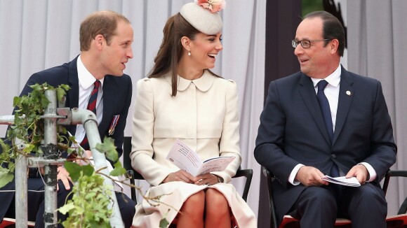 Kate Middleton très chic et complice avec... François Hollande
