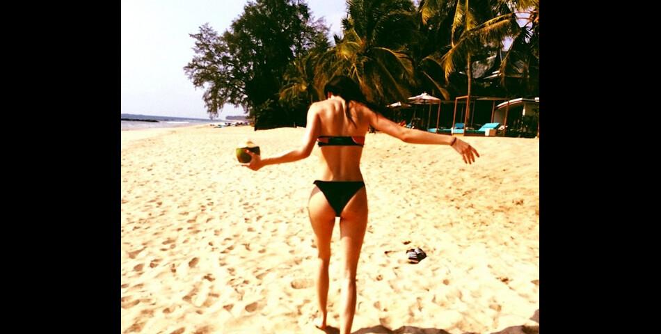 Kendall Jenner en bikini sur Instagram le 1er avril 2014