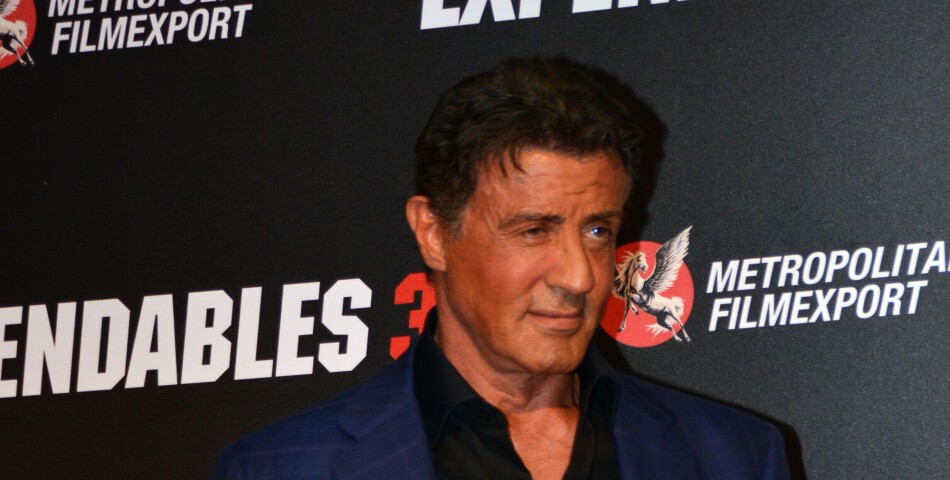Sylvester Stallone assure la promo d&#039;Expendables 3, le 7 août 2014 à Paris