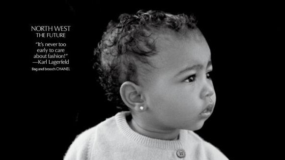 Kim Kardashian : sa petite North West déjà star de la mode en Chanel