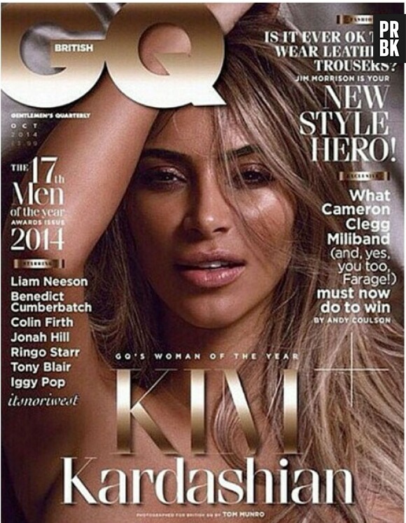 Kim Kardashian en couverture du magazine GQ