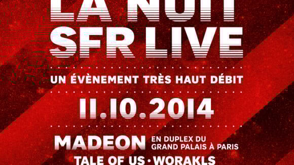 Nuit SFR Live 2014 : Madeon, Jabberwocky, DJ Pone... le line-up complet