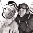 Florent Manaudou en couple au ski en décembre 2013