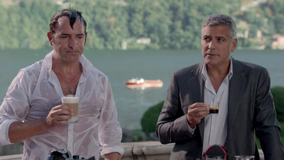 Jean Dujardin s'essaie au "What else ?" avec George Clooney pour Nespresso