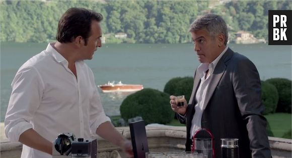 Jean Dujardin et George Clooney réunis pour la nouvelle pub Nespresso