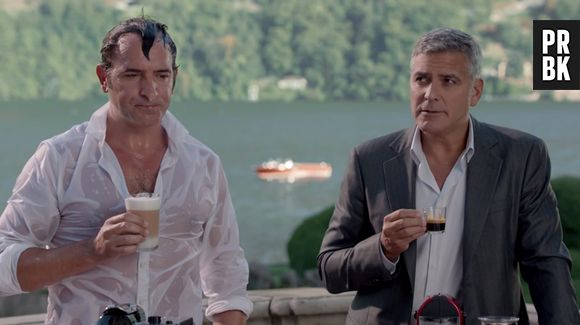 Jean Dujardin et George Clooney réunis pour la nouvelle pub Nespresso