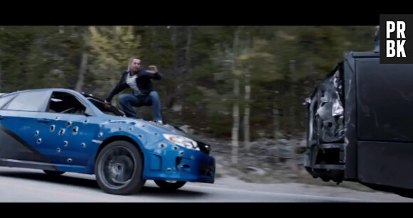 Paul Walker : grosse cascade dans le trailer de Fast and Furious 7