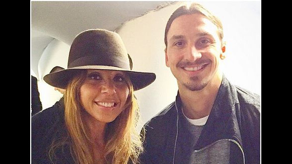 Zlatan Ibrahimovic spectateur de la victoire du PSG et "pote" de Cathy Guetta