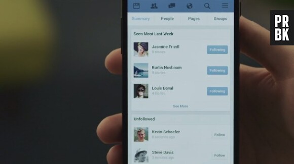 Facebook offre la possibilité de créer sa timeline en mutant vos amis