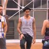 Nathalie Péchalat : danse en trio avec Christophe Licata et Christian Millette pour la demi-finale de DALS 5