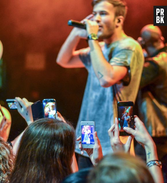 David Carreira en showcase à Paris en septembre 2014
