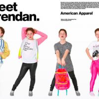 Diva Kid de retour : Brendan devient mannequin pour American Apparel