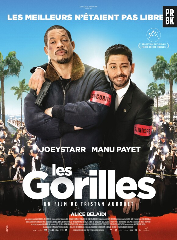 Les Gorilles : l'affiche avec Many Payet et Joey Starr