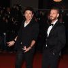 Patrick Bruel et M. Pokora sexy sur le tapis rouge des NMA 2014, le 13 décembre à Cannes