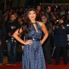 Nawell Madani sexy sur le tapis rouge des NMA 2014, le 13 décembre à Cannes