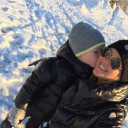 Amélie Neten et son fils Hugo : vacances complices à la neige