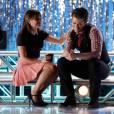 Glee saison 6 : Rachel (Lea Michele) et Will (Matthew Morrison) sur une photo