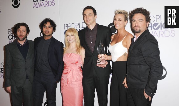 The Big Bang Theory gagnante aux People's Choice Awards 2015 le 7 janvier à Los Angeles
