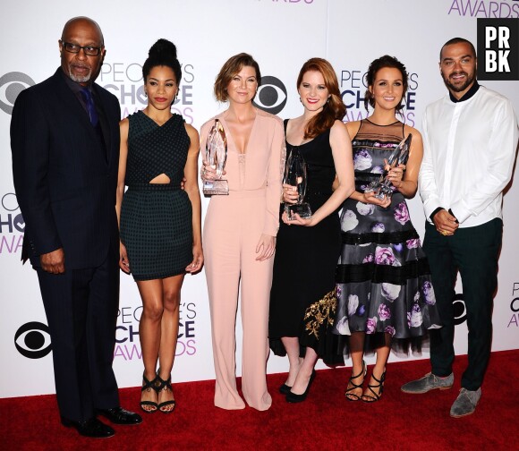 Grey's Anatomy gagnante aux People's Choice Awards 2015 le 7 janvier à Los Angeles