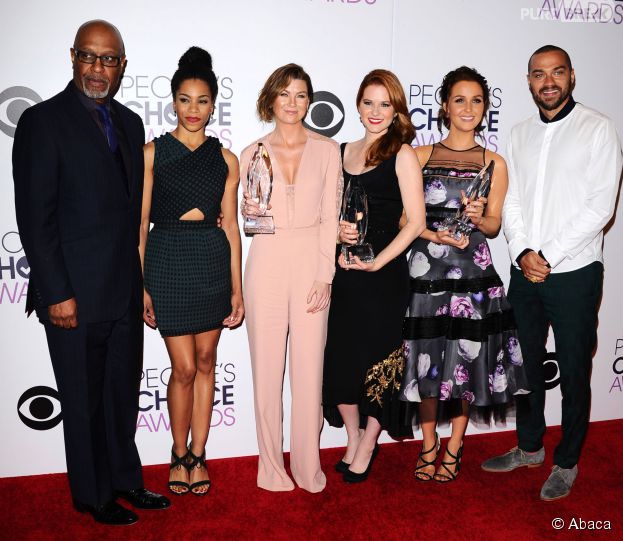 Grey's Anatomy gagnante aux People's Choice Awards 2015 le 7 janvier &agrave; Los Angeles