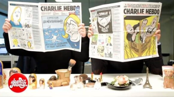 Catherine et Liliane sans maquillage ni perruque : l'hommage à Charlie Hebdo
