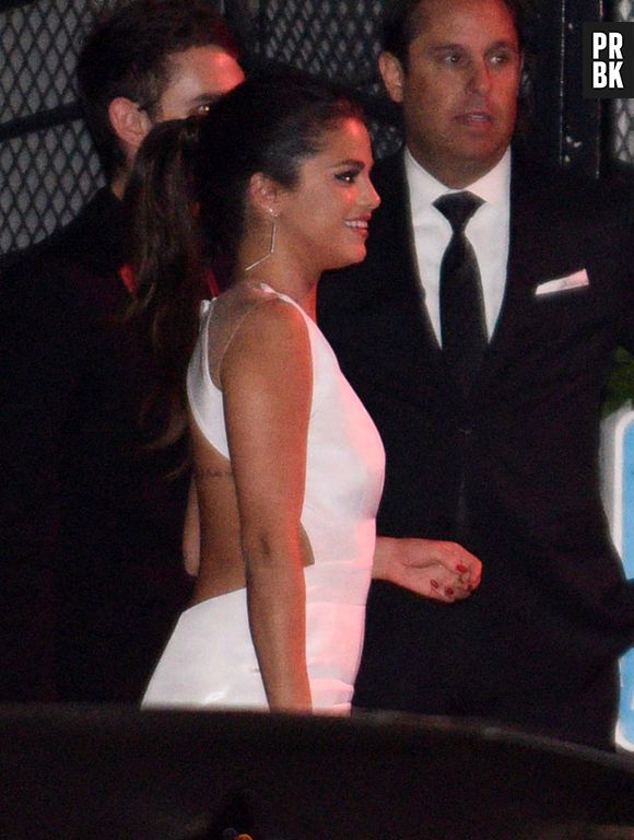 Selena Gomez et Zedd à leur arrivée à une soirée des Golden Globes 2015, le 11 janvier 2015 à Los Angeles