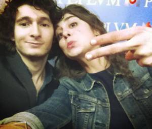Anthony Sonigo et Lou Chauvain à la soirée de présentation de Peplum le 22 janvier 2015 à Paris