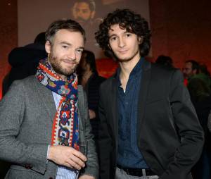 Jonathan Lambert et Anthony Sonigo à la soirée de présentation de Peplum le 22 janvier 2015 à Paris