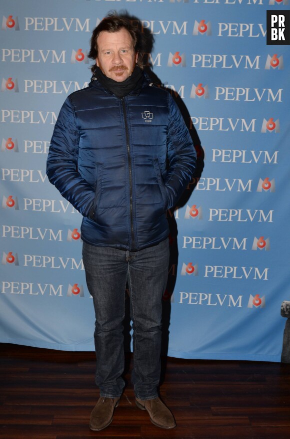 Philippe Lelièvre à la soirée de présentation de la série Peplum le 22 janvier 2015
