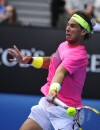  Rafael Nadal pendant l'Open d'Australie 2015 &agrave; Melbourne 