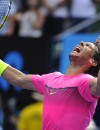  Rafael Nadal pendant l'Open d'Australie 2015 &agrave; Melbourne 