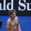 Rafael Nadal torse nu à l'Open d'Australie 2015 à Melbourne