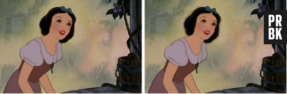 Blanche-Neige et ses cheveux qui frisent