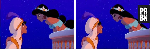 Jasmine (Aladdin) et ses cheveux au volume plus réel