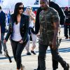 Kim Kardashian et Kanye West au Super Bowl 2015, le 1er février 2015 en Arizona