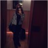 Zahia Dehar : photo de son séjour à Milan en janvier 2015