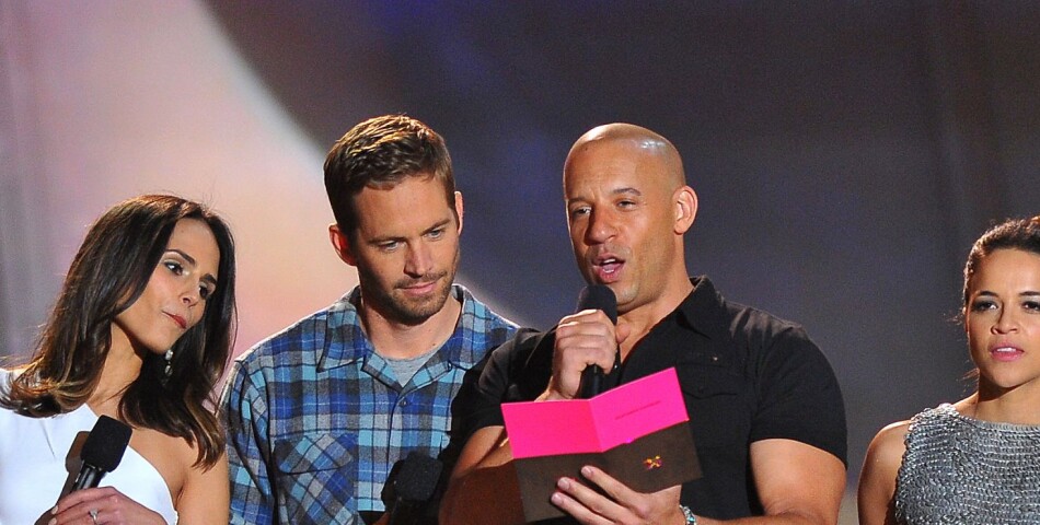  Paul Walker et Vin Diesel aux MTV Movie Awards, le&amp;nbsp;14 avril 2014 
