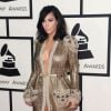 Kim Kardashian décolletée lors des Grammy Awards 2015, le 8 février, à Los Angeles
