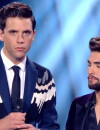  The Voice 3 : Mika et Kendji Girac lors de la finale, le samedi 10 mai 2014 sur TF1 