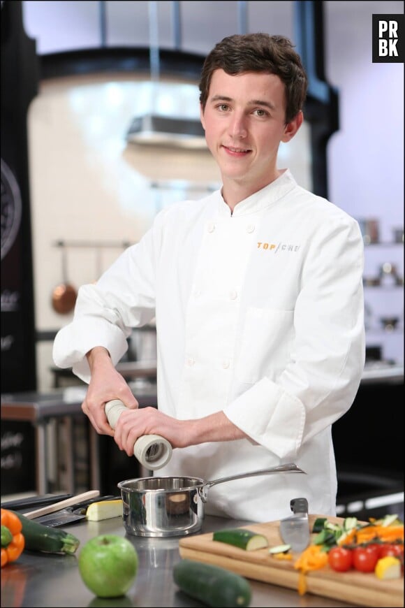Martin Volkaerts (Top Chef 2015, 23 ans) : candidat belge et chef au restaurant L'Amandier