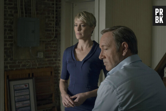 House of Cards saison 3 : Kevin Spacey et Robin Wright sur une photo