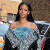 Rihanna à son arrivée au défilé Adidas x Kanye West, le 12 février 2015 à New York