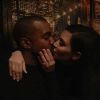 Kim Kardashian et Kanye West amoureux sur Instagram pour la Saint-Valentin, le 14 février 2015