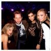 Kim Kardashian, Taylor Swift et Karlie Kloss en photo pendant les BRIT Awards 2015