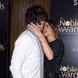  Ian Somerhalder et Nikki Reed : moment complice aux Noble Awards, le 27 f&eacute;vrier 2015 &agrave; Los Angeles 
