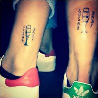 Fauve Hautot et Christophe Licata : tatouage commun pour les deux potes de DALS