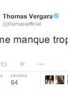Thomas Vergara : un message adressé à Nabilla sur Twitter ?
