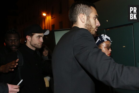 Robert Pattinson et FKA Twigs à Paris le 4 mars 2015